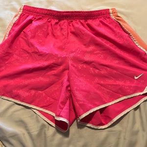 hot pink nike shorts